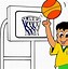 Kartun Main Bola Basket